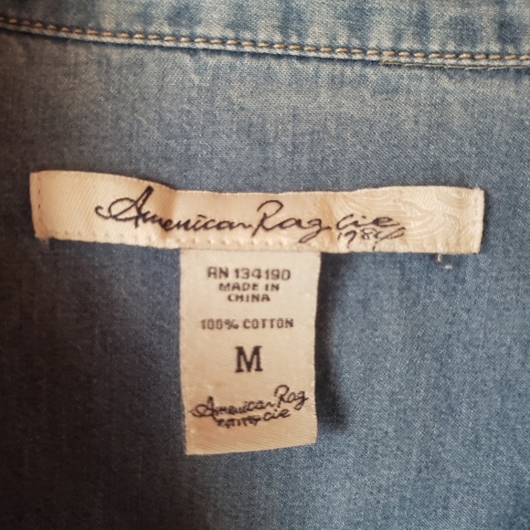 Forever 21 | Medium | Women's Denim Shirt - Picture 2 of 5